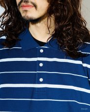 画像3: COOTIE   Moss Stitch Border L/S Polo (3)