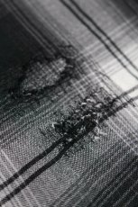 画像19: BOW WOW  REMADE RAYON PLAID SHIRT AGED (19)