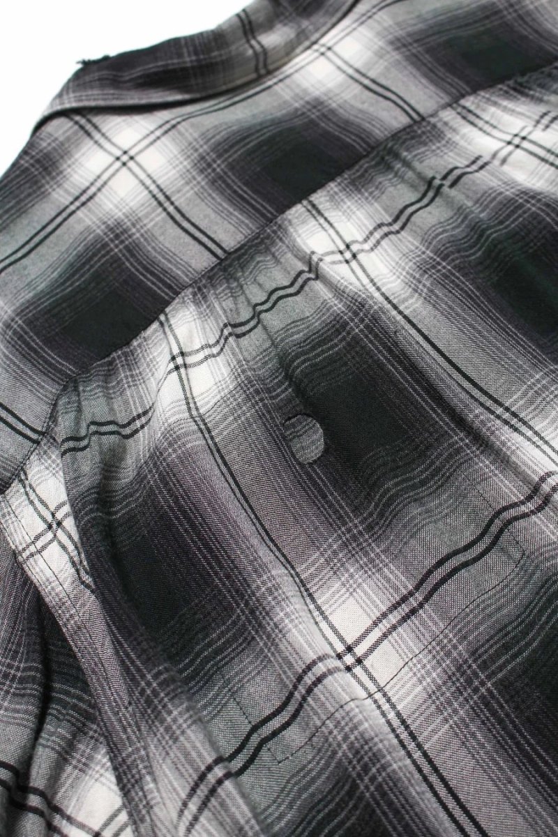 画像27: BOW WOW  REMADE RAYON PLAID SHIRT AGED (27)