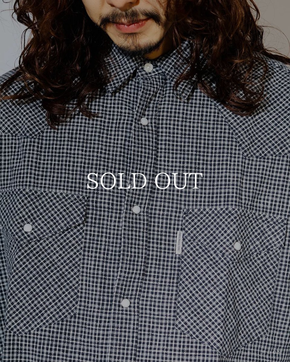 画像4: COOTIE PRODUCTIONS   Dobby Gingham Check L/S Western Shirt (4)