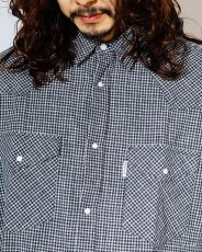 画像4: COOTIE   Dobby Gingham Check L/S Western Shirt (4)