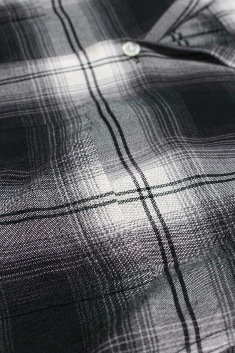画像16: BOW WOW  REMADE RAYON PLAID SHIRT AGED (16)