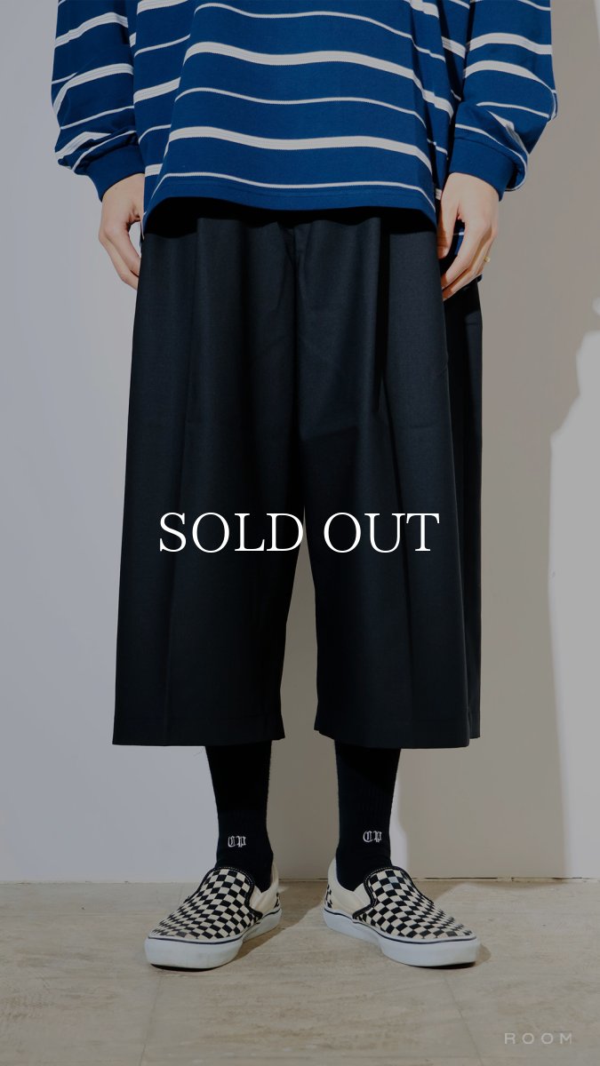 画像3: COOTIE PRODUCTIONS   T/W Twill Shin Cut Wide Easy Trousers (3)