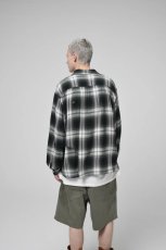 画像32: BOW WOW  REMADE RAYON PLAID SHIRT AGED (32)