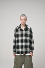 画像30: BOW WOW  REMADE RAYON PLAID SHIRT AGED (30)