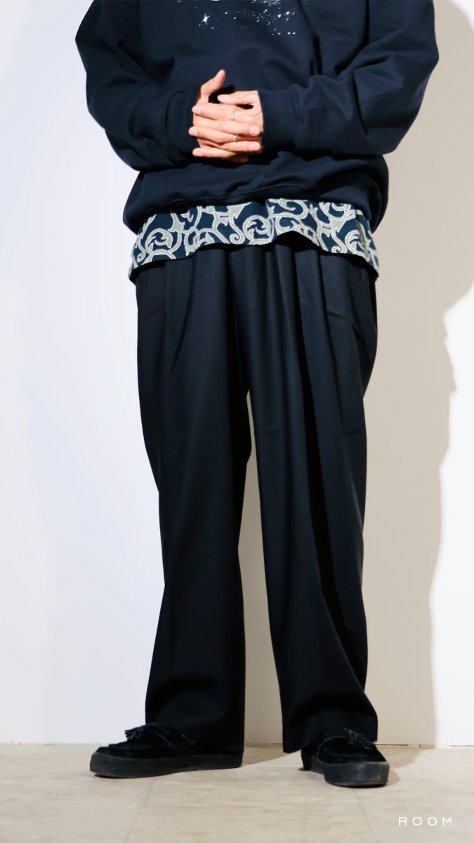 画像3: COOTIE   T/W Twill 2 Tuck Wide Easy Trousers (3)