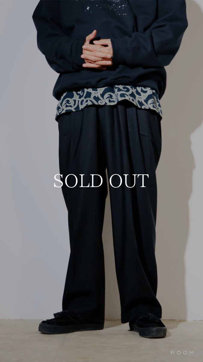 画像3: COOTIE PRODUCTIONS   T/W Twill 2 Tuck Wide Easy Trousers (3)