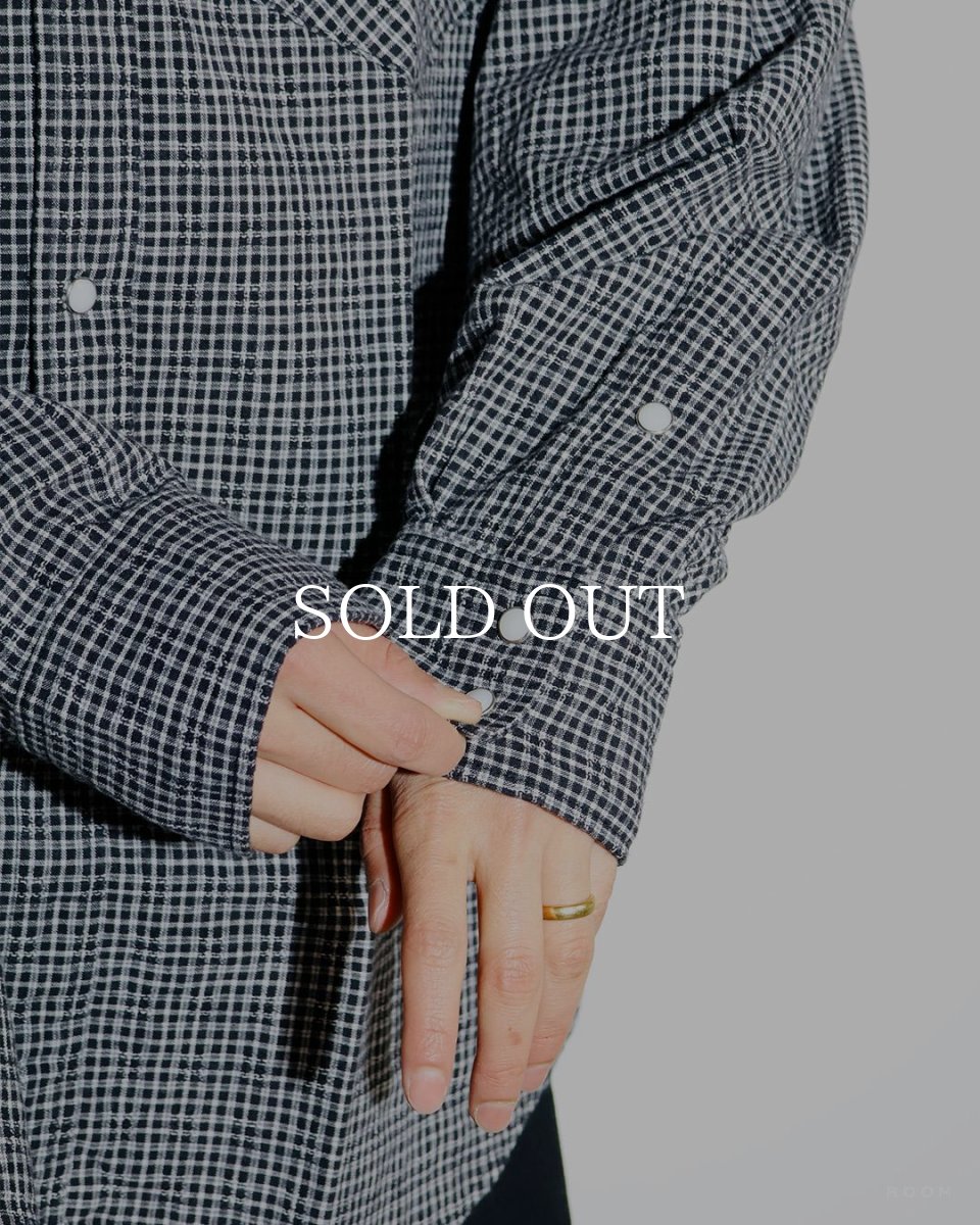 画像6: COOTIE PRODUCTIONS   Dobby Gingham Check L/S Western Shirt (6)