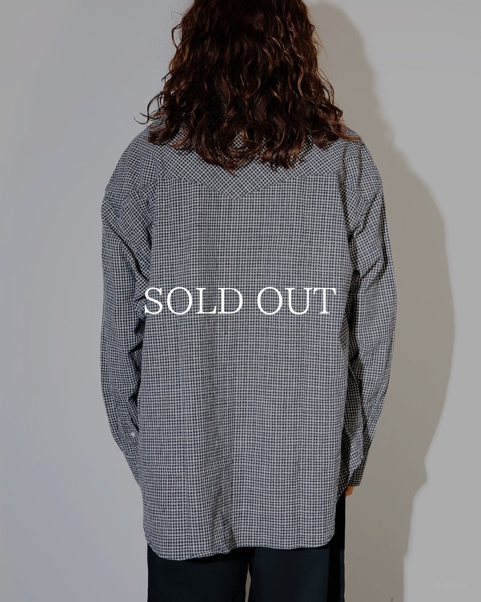 画像7: COOTIE PRODUCTIONS   Dobby Gingham Check L/S Western Shirt (7)