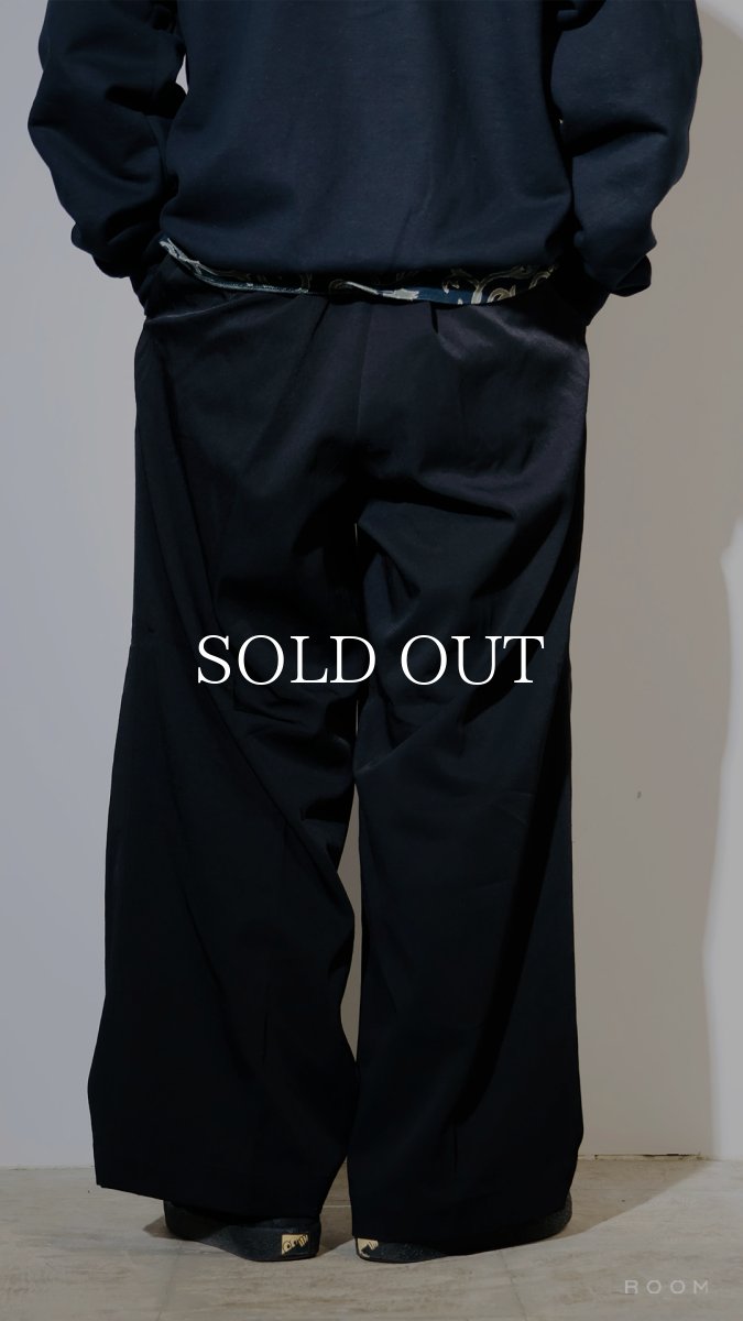 画像4: COOTIE PRODUCTIONS   Ny/Wo Twill Intuck Wide Easy Trousers (4)