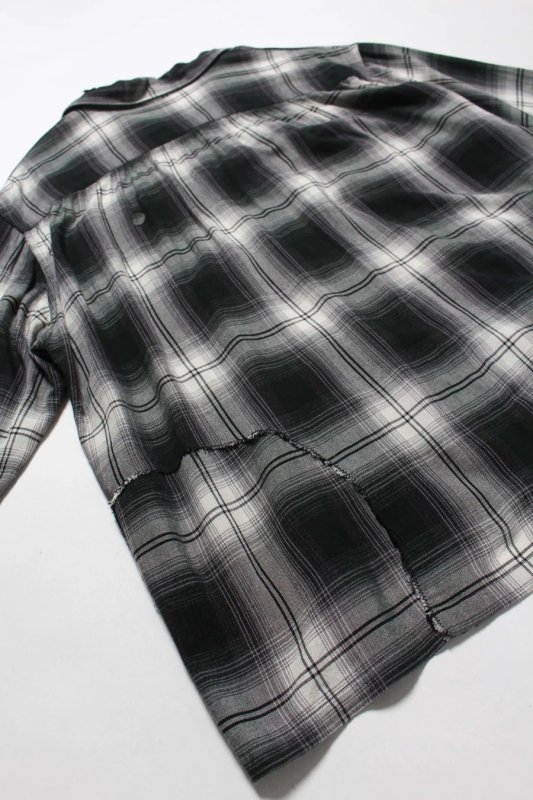 BOW WOW REMADE RAYON PLAID SHIRT AGED BW261-RRPS 公式通販