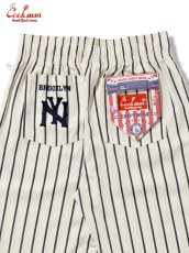 画像9: COOKMAN  シェフパンツ Chef Pants Semiwide NLBM BROOKLYN EAGLES (9)