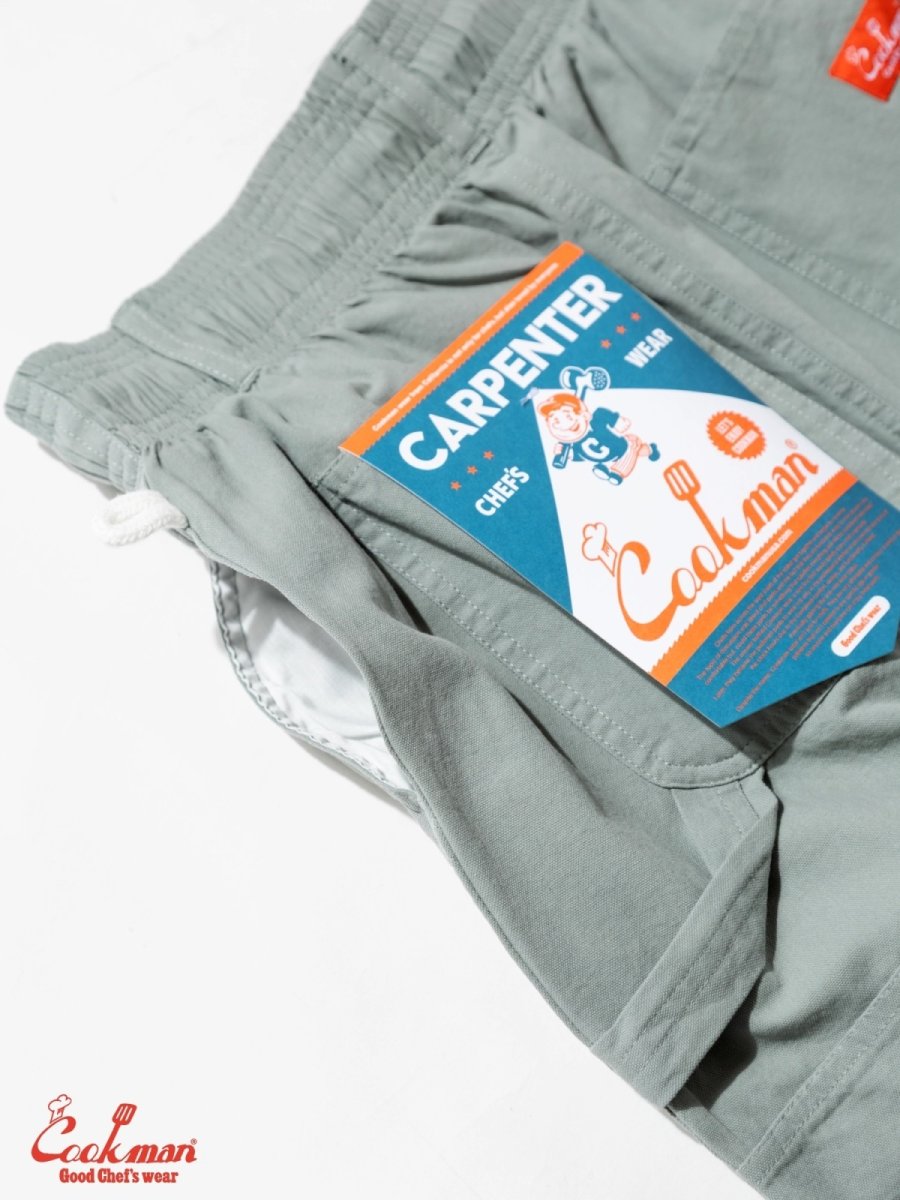 画像11: COOKMAN  カーペンターパンツ Carpenter's Pants Canvas Still Water (11)