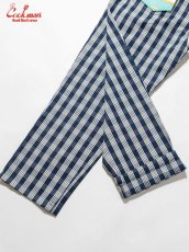 画像12: COOKMAN  シェフパンツ Chef Pants Semiwide PALAKA Check Navy (12)