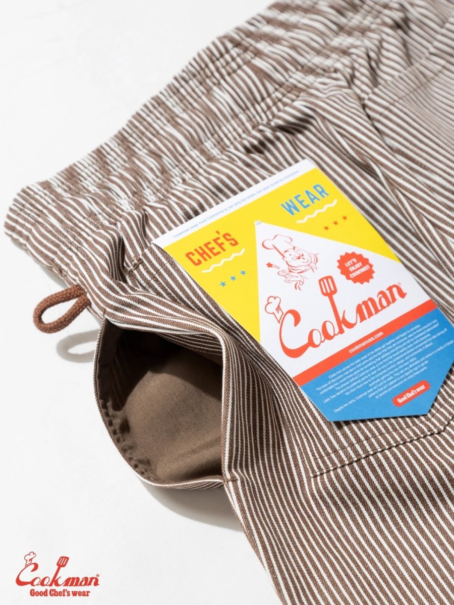 画像10: COOKMAN  シェフパンツ Chef Pants Hickory Brown (10)