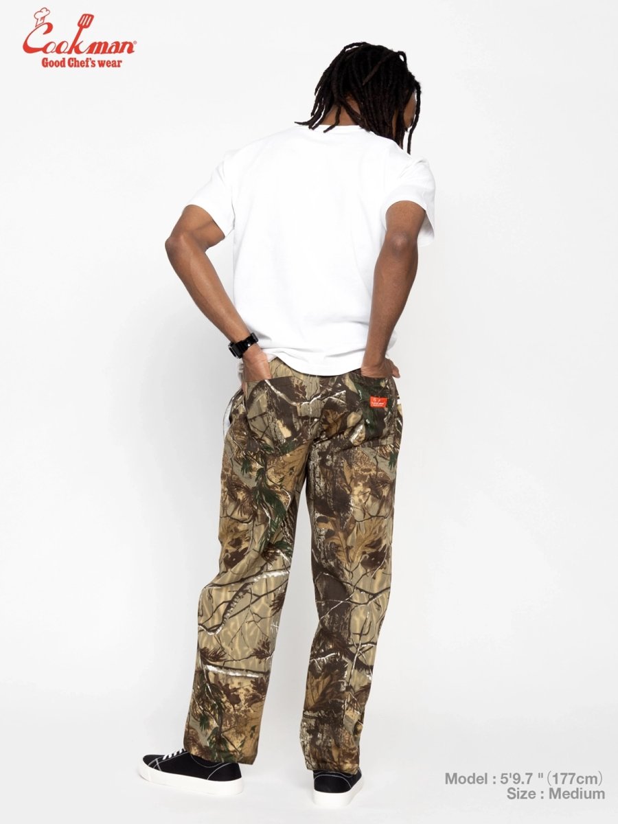 画像5: COOKMAN  シェフパンツ Chef Pants SemiwideTimber Camo (5)