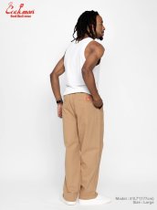 画像6: COOKMAN  ヘリテージワイドパンツ Heritage Wide PantsHeavy Twill Beige (6)