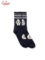 画像2: COOKMAN  ソックス Rib Crew Socks NLBM CHICAGO AMERICAN GIANTS (2)