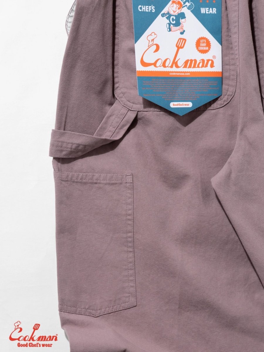 画像13: COOKMAN  カーペンターパンツ Carpenter's Pants Canvas Grayish Pink (13)