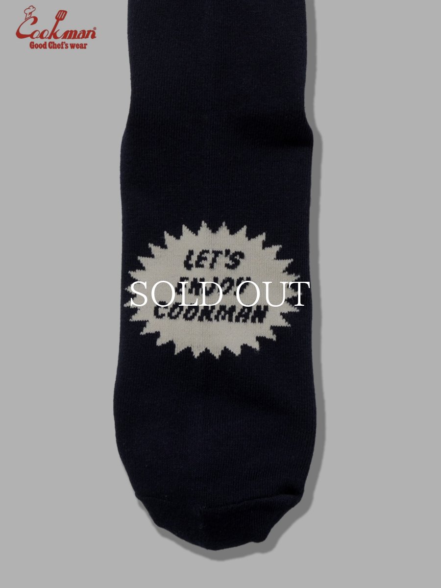 画像4: COOKMAN  ソックス Rib Crew Socks NLBM CHICAGO AMERICAN GIANTS (4)