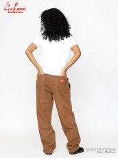 画像7: COOKMAN  シェフパンツ Chef Pants Semiwide Denim Brown (7)