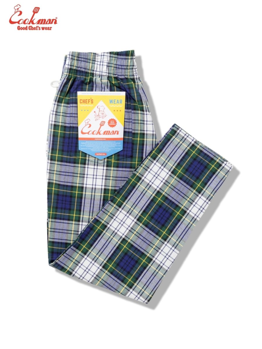 画像1: COOKMAN  シェフパンツ Chef Pants Dress gordon check (1)