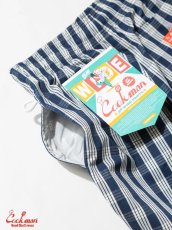 画像10: COOKMAN  シェフパンツ Chef Pants Semiwide PALAKA Check Navy (10)