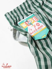 画像10: COOKMAN  シェフパンツ Chef Pants Semiwide PALAKA Check Green (10)