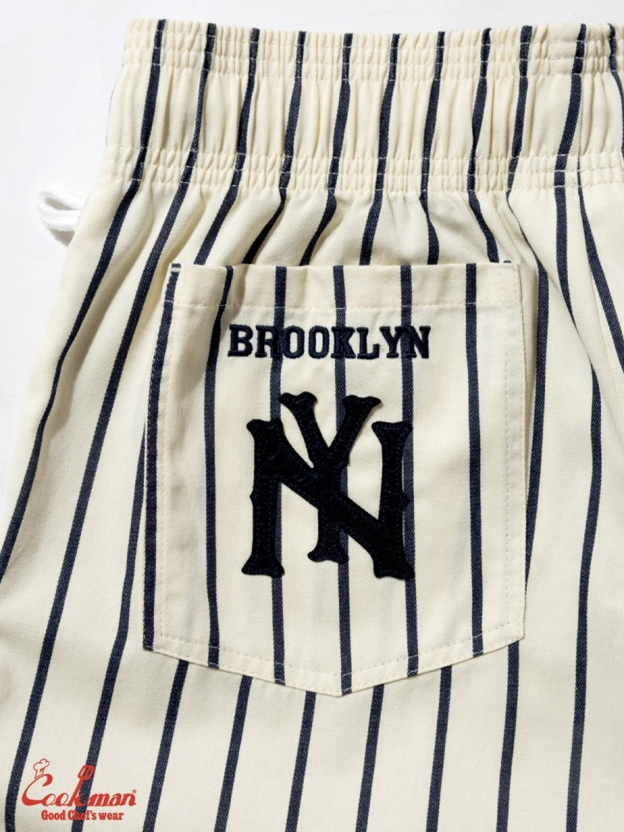 画像11: COOKMAN  シェフパンツ Chef Pants Semiwide NLBM BROOKLYN EAGLES (11)