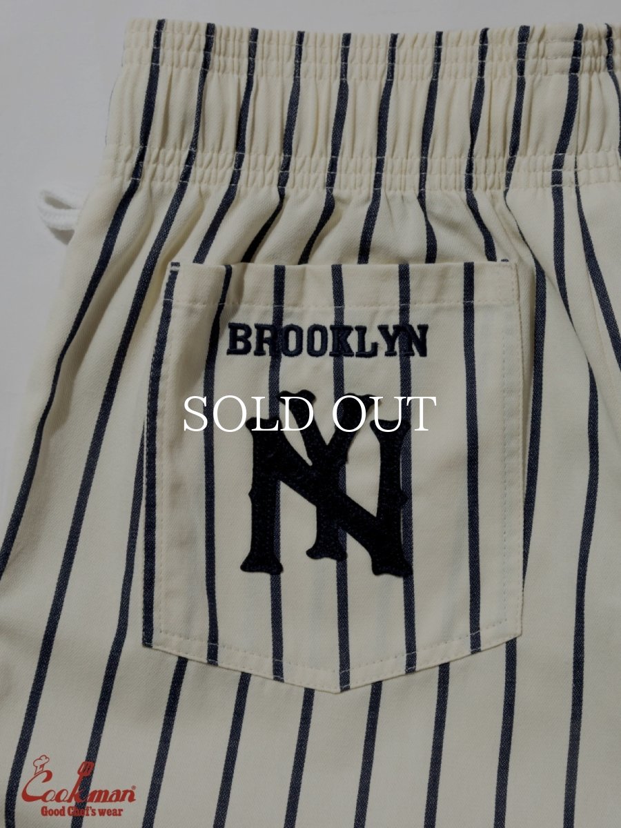 画像11: COOKMAN  シェフパンツ Chef Pants Semiwide NLBM BROOKLYN EAGLES (11)