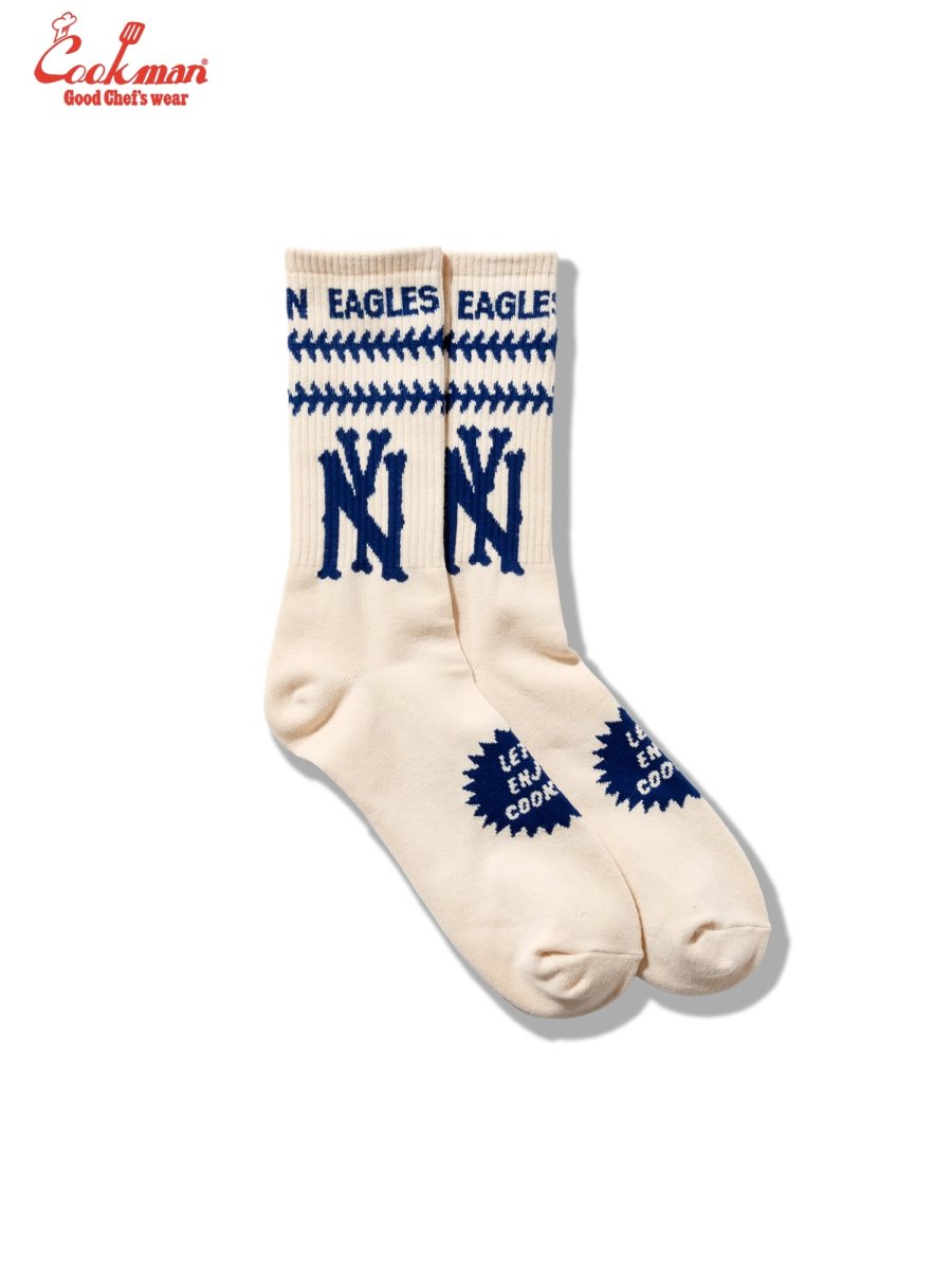 画像2: COOKMAN  ソックス Rib Crew Socks NLBM BROOKLYN EAGLES (2)