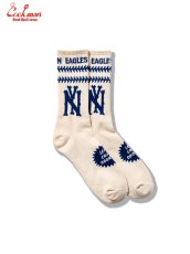 画像2: COOKMAN  ソックス Rib Crew Socks NLBM BROOKLYN EAGLES (2)
