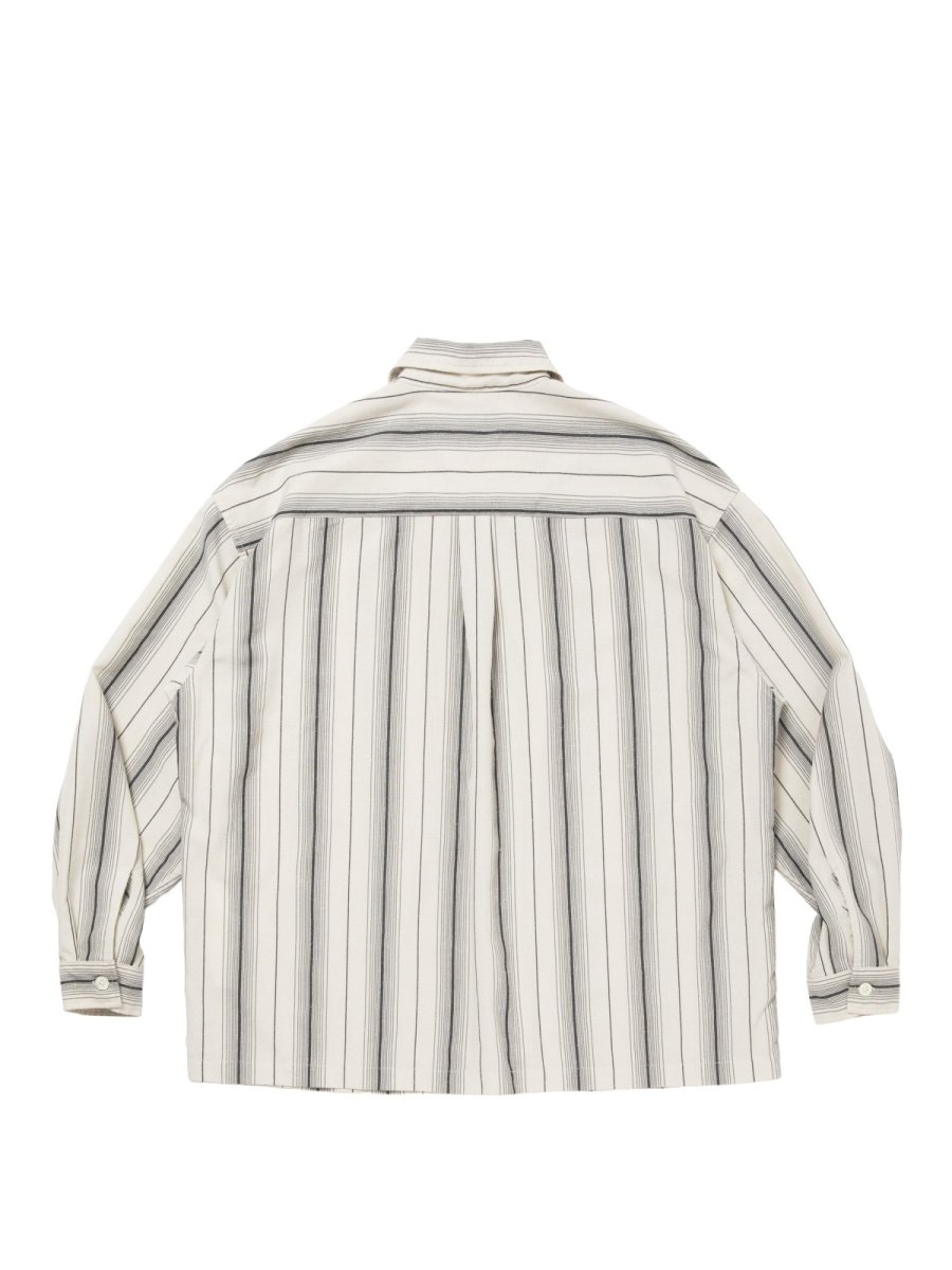画像4: COOTIE   Dobby Chain Stripe L/S Cavana Shirt (4)