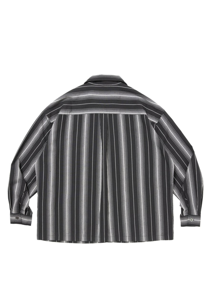 画像2: COOTIE   Dobby Chain Stripe L/S Cavana Shirt (2)