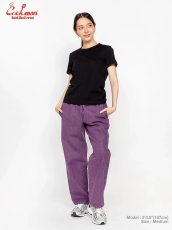 画像6: COOKMAN  セミワイド Chef Pants Semiwide Denim Purple (6)