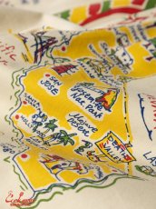 画像8: COOKMAN  シェフパンツ Chef Pants Souvenir Map California (8)