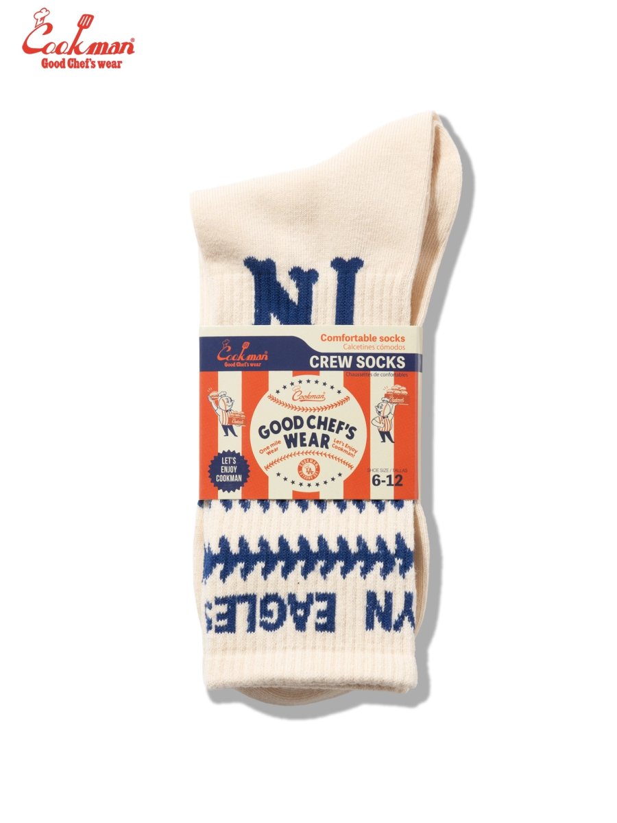 画像5: COOKMAN  ソックス Rib Crew Socks NLBM BROOKLYN EAGLES (5)