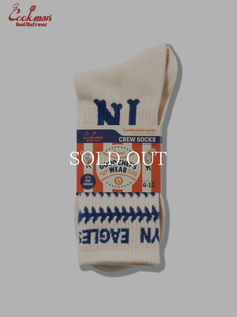 画像5: COOKMAN  ソックス Rib Crew Socks NLBM BROOKLYN EAGLES (5)