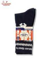 画像5: COOKMAN  ソックス Rib Crew Socks NLBM CHICAGO AMERICAN GIANTS (5)