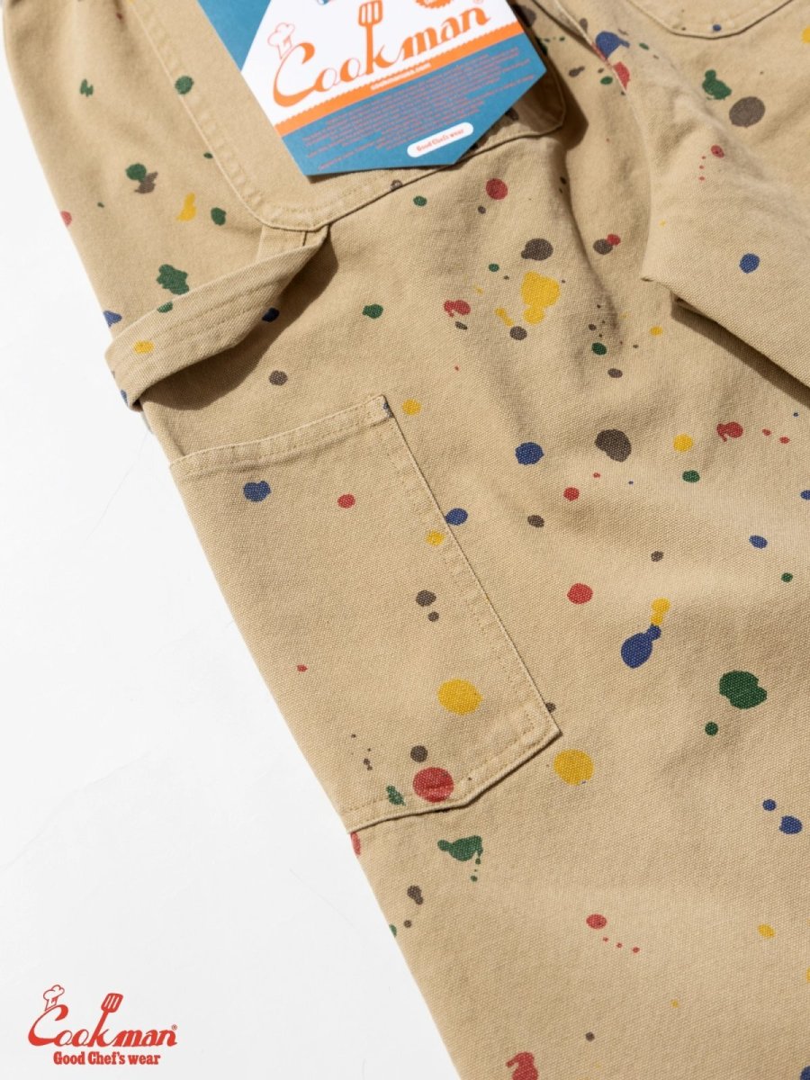 画像13: COOKMAN  カーペンターパンツ Carpenter's Pants 11oz Washed duck canvas Sauce Splash (13)