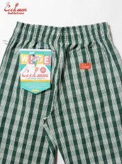 画像9: COOKMAN  シェフパンツ Chef Pants Semiwide PALAKA Check Green (9)