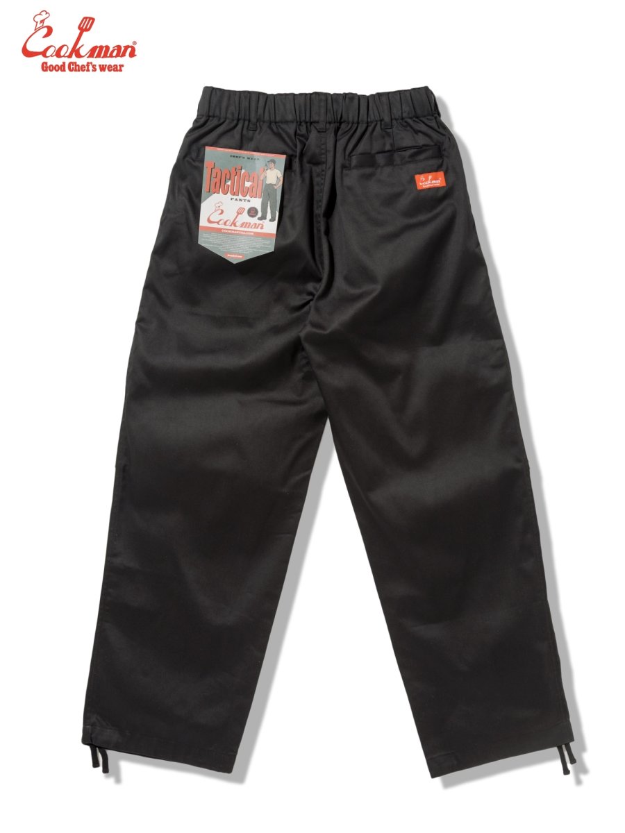 画像3: COOKMAN  タクティカルパンツ Tactical Pants Black (3)
