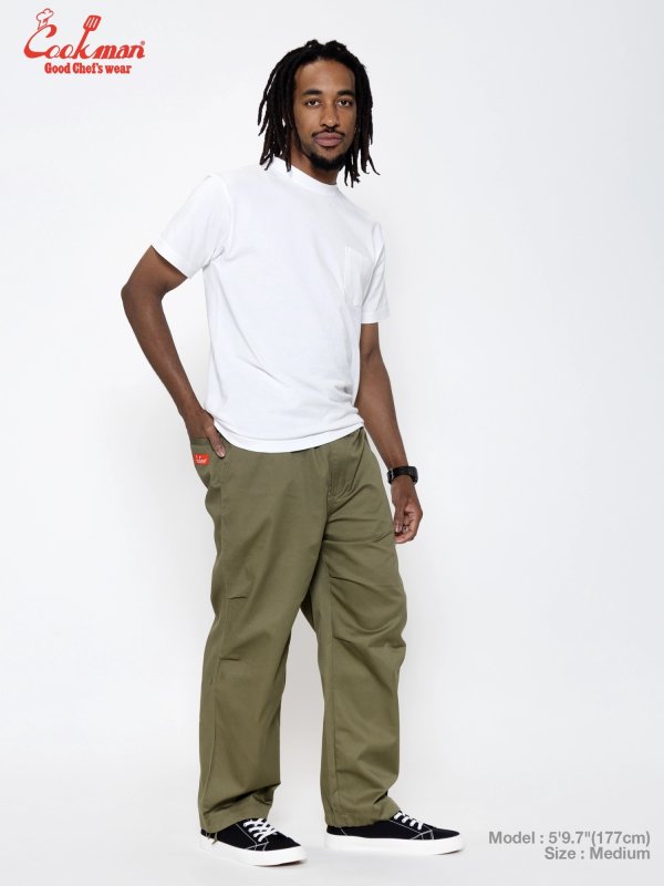 COOKMAN タクティカルパンツ Tactical Pants Olive Green 231-61862