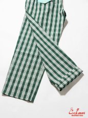 画像12: COOKMAN  シェフパンツ Chef Pants Semiwide PALAKA Check Green (12)