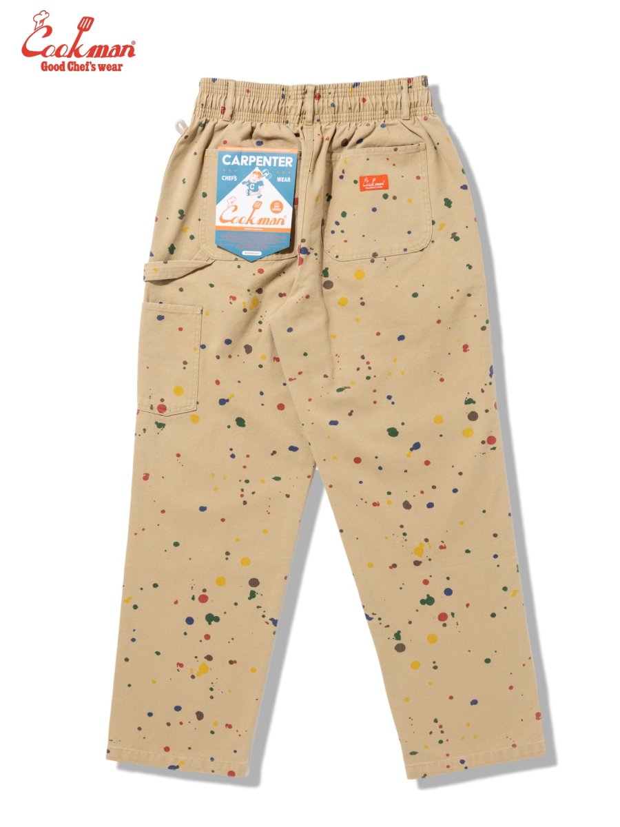 画像3: COOKMAN  カーペンターパンツ Carpenter's Pants 11oz Washed duck canvas Sauce Splash (3)