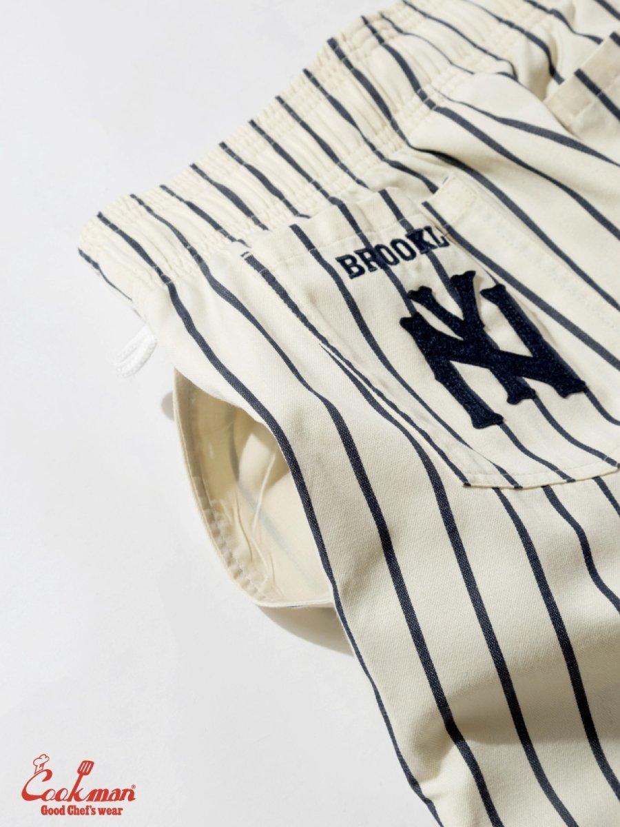 画像10: COOKMAN  シェフパンツ Chef Pants Semiwide NLBM BROOKLYN EAGLES (10)
