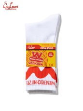 画像6: COOKMAN  ソックス Rib Crew Socks Wienerschnitzel Sauce (6)