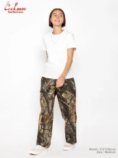 画像6: COOKMAN  シェフパンツ Chef Pants SemiwideTimber Camo (6)