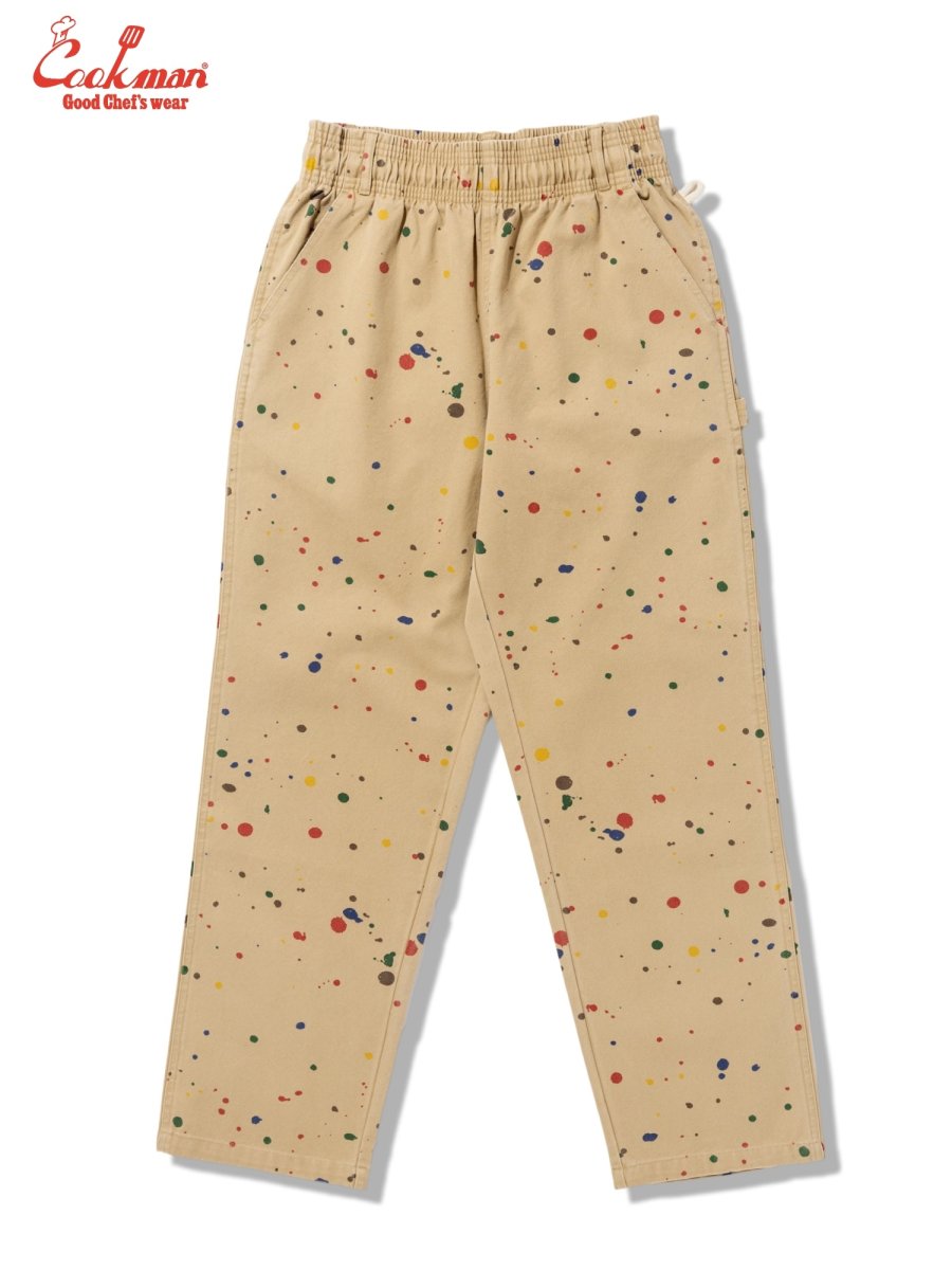 画像2: COOKMAN  カーペンターパンツ Carpenter's Pants 11oz Washed duck canvas Sauce Splash (2)