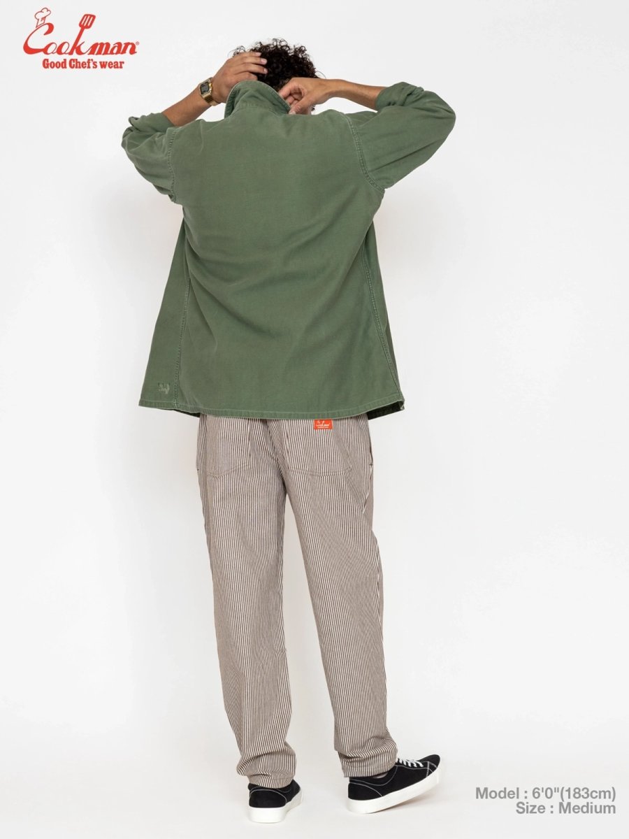 画像5: COOKMAN  シェフパンツ Chef Pants Hickory Brown (5)